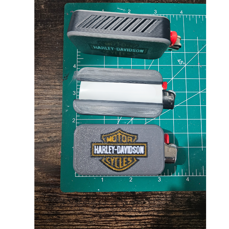 Harley Bic Lighter Cover