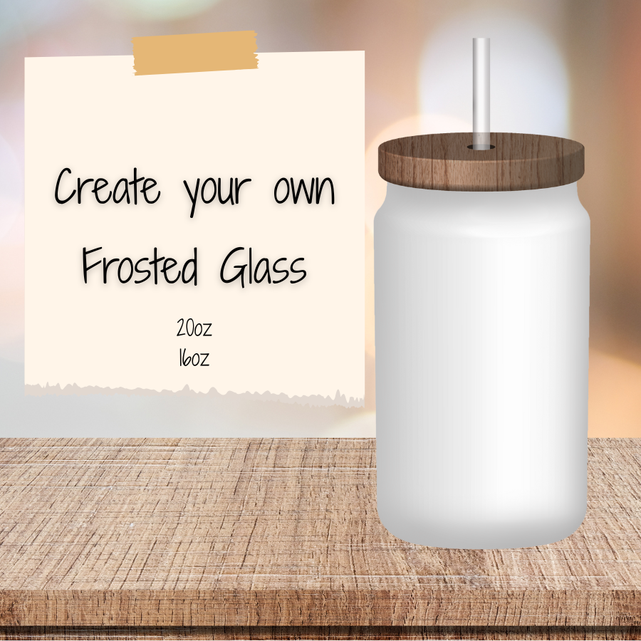 Custom Glass cup