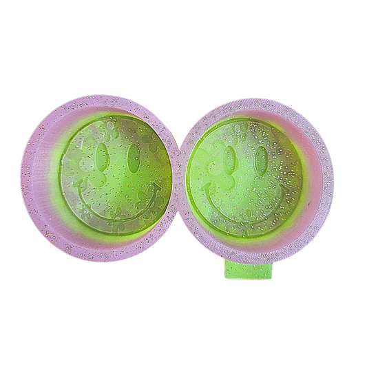 Vent clip flower smiley
