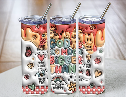 Bubbly God Tumbler