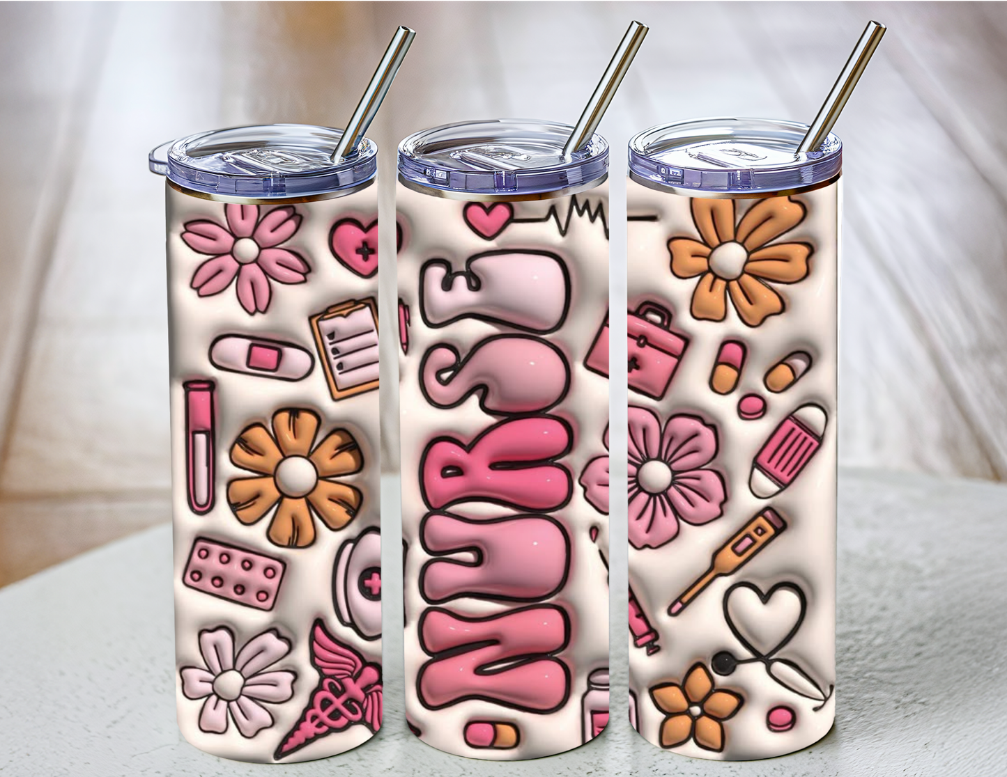 Bubbly Nurse Tumbler