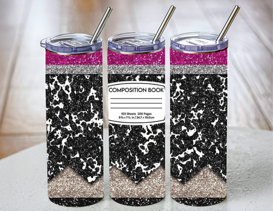 Composition book Tumbler