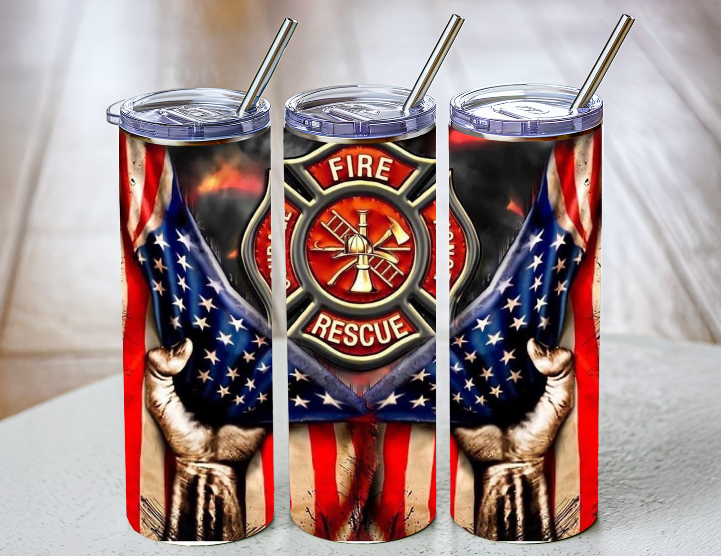 Fire Dept. Tumbler