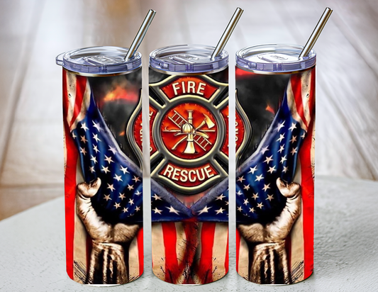 Fire Dept. Tumbler