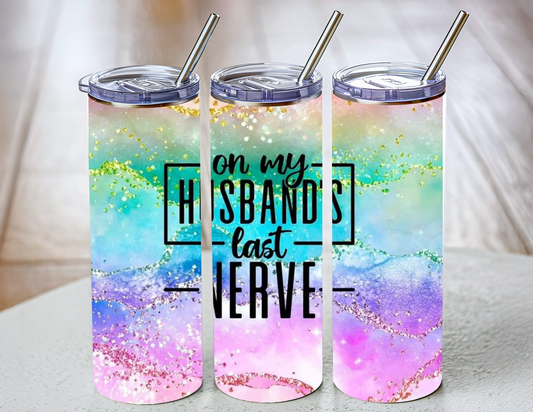 Husband's last nerve Tumbler