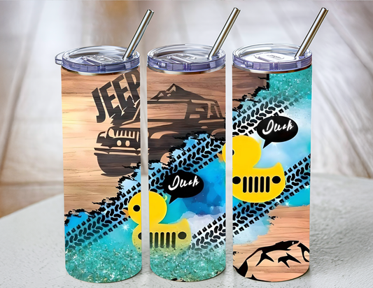 Jeep duck Tumbler