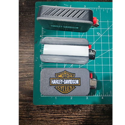 Harley Bic Lighter Cover