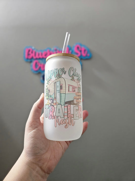 16oz Glass cup