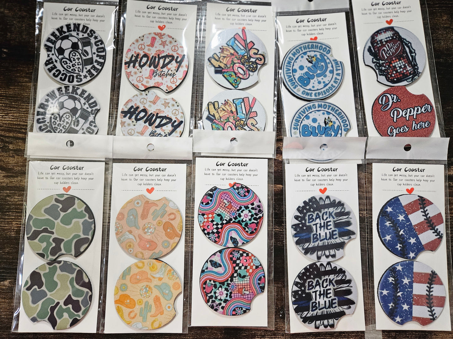 Car Coasters
