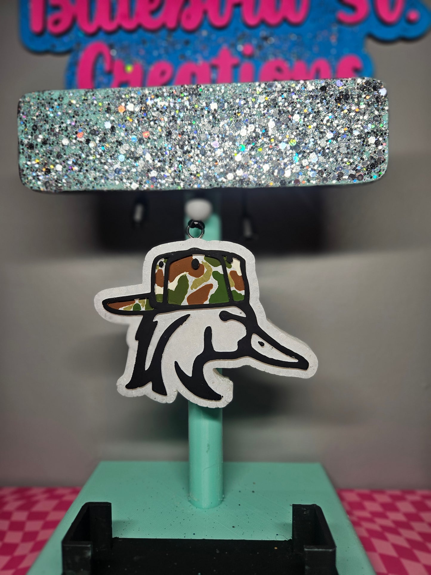 Duck with a hat